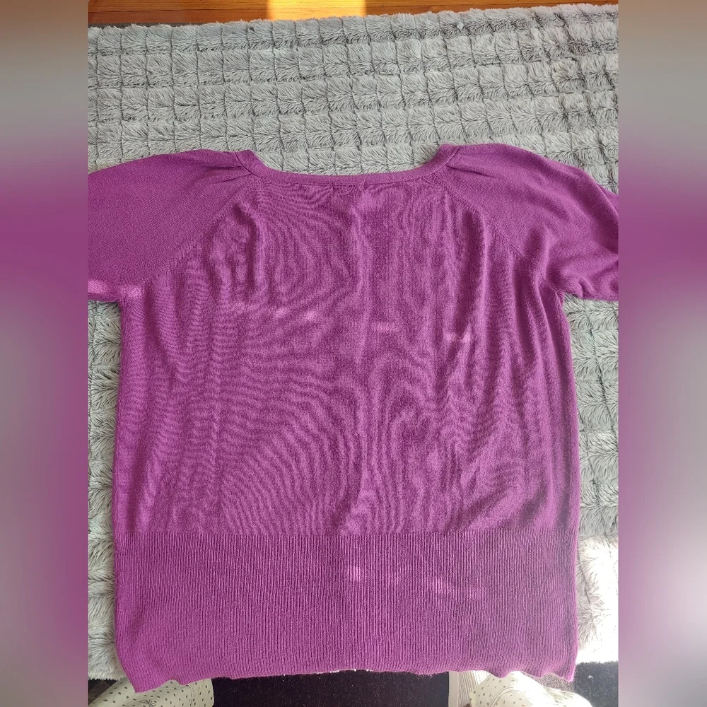Brittany Black short-sleeved‎ cardigan size 22